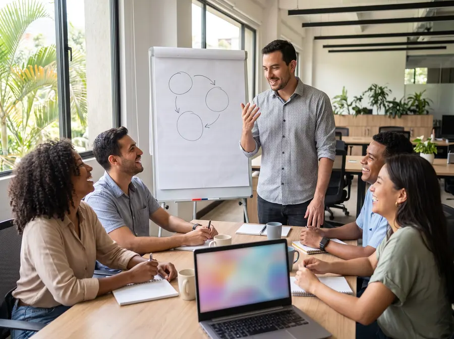 Capacitación en estrategia digital para un equipo de trabajo