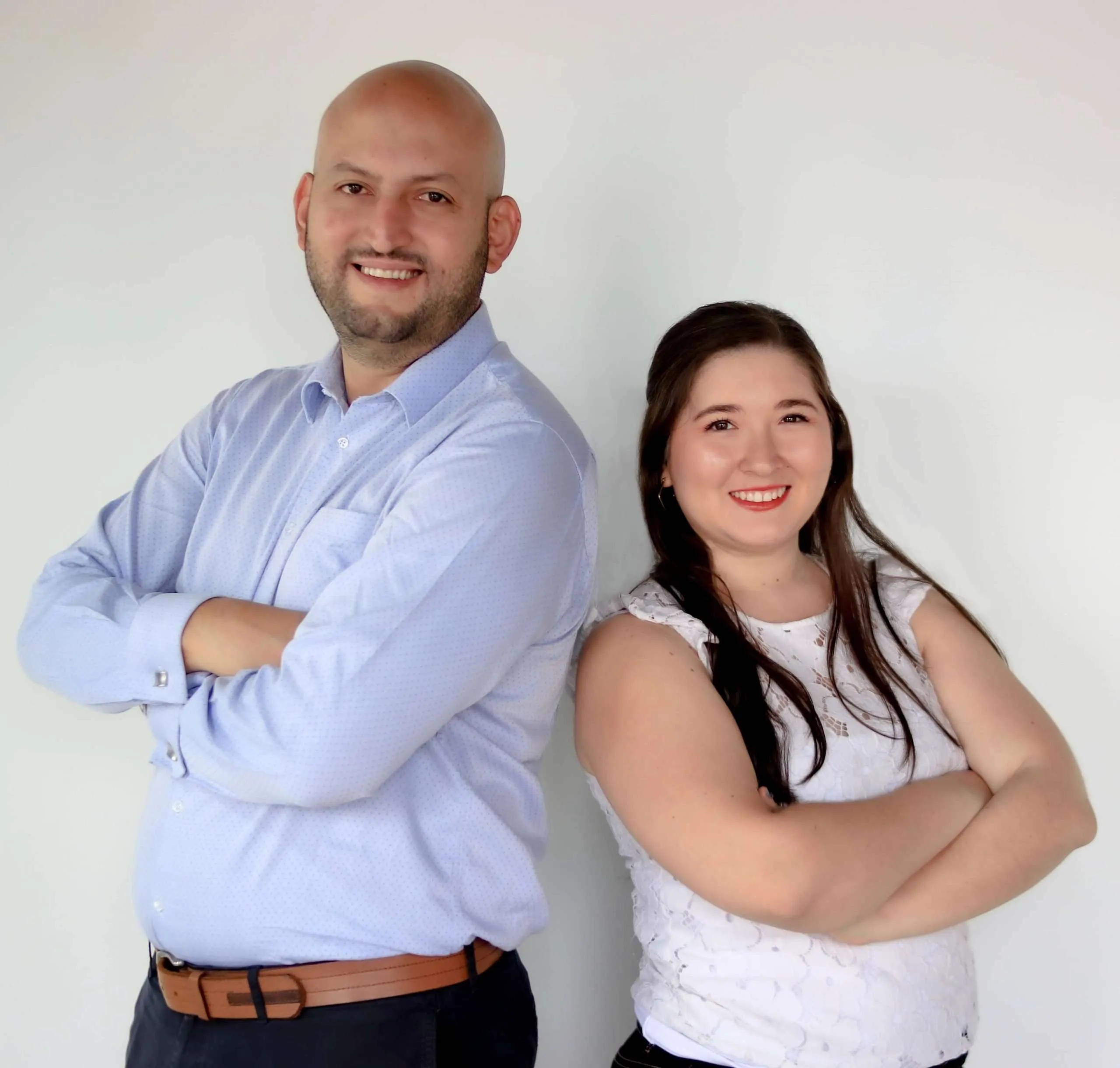 Angy Zambrano y Carlos Betancur Gálvez - BTODigital - Agencia de Marketing Digital